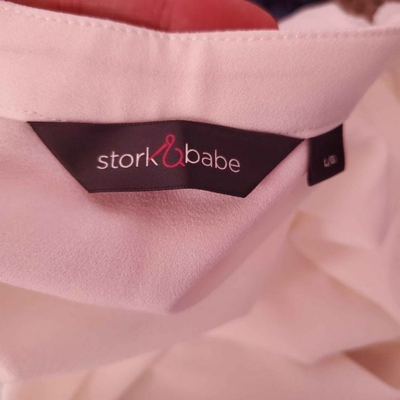 Stork and Babe Maternity Shirt - Picture 3 of 4